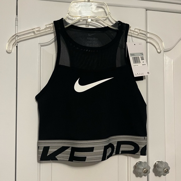 Nike Other - NWT Nike Pro Dri-Fit Black Sports Bra